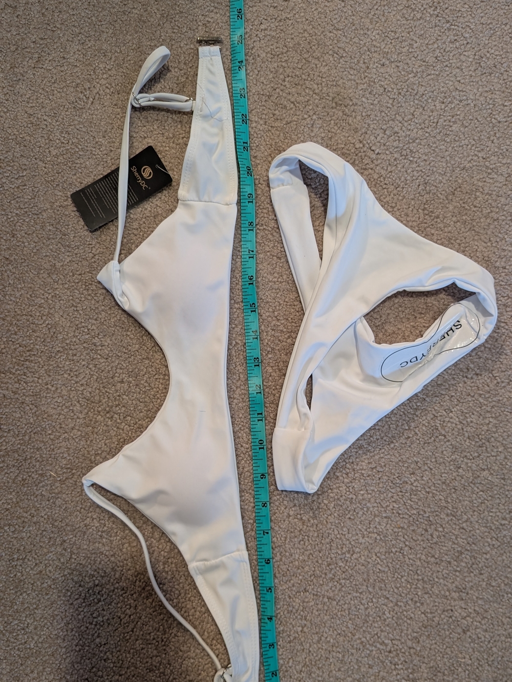 NWT Women’s Two-Piece Thong Bikini Set